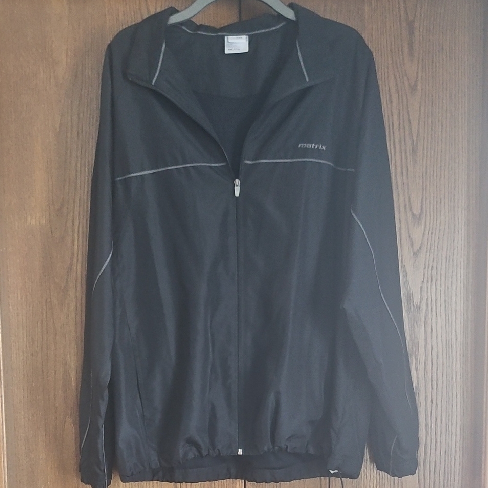 Matrix Black Windbreaker Jacket